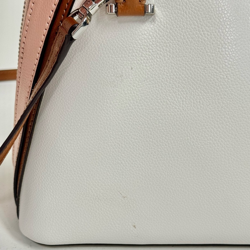 Kate Spade Pink and White Satchel - Picture 7 of 7